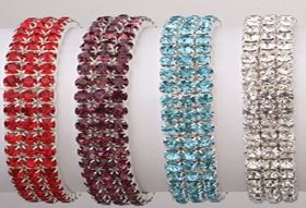 Rhinestone Stretch Bracelets